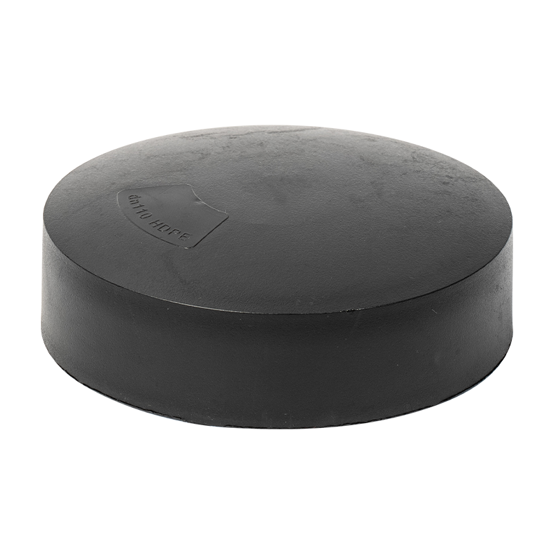 PE calidum liquefactionem fistulam decentium Black Round Pipe Plug